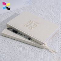 Vente en gros de couverture en tissu carnet de notes en carton pour cahier d'exercices