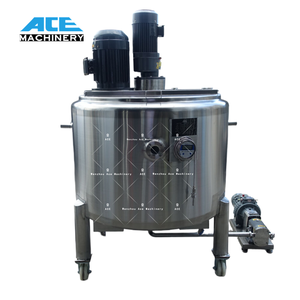 Réservoir de mélange à double enveloppe de 7000 L, réservoir de stockage chimique en acier inoxydable - Product Image 1