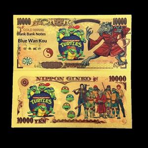 ธนบัตรอนิเมะ 5 แบบ ของญี่ปุ่น ตัวละคร April O'Neil และ Casey Jones ชุบทอง เหมาะสำหรับเป็นของขวัญทางธุรกิจ - Product Image 3