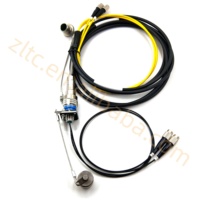 ZLTC D38999 2 cœurs prise et prise J599/26KA94B1N 2FC assemblage de câble à fibre optique
