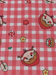 Ropa de calidad superior-Ropa de dormir 120gsm Transpirable Resistente a las arrugas Tela de seda Latina Impreso Tejido Ligero Pijama de Vietnam - Product Image 5