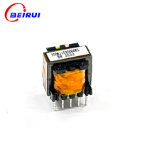Transformateur d'isolation Flyback haute fréquence vertical miniature BAIRUI BR2622 avec noyau de ferrite isolant marron, conforme RoHS CE ISO9001