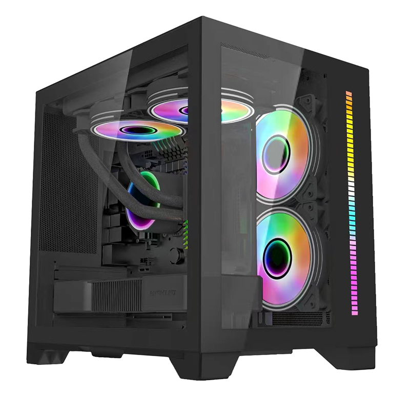 Couleur noire du boîtier PC