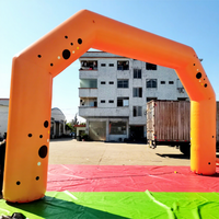 Arche gonflable imprimée en bâche PVC imperméable de haute qualité et durable pour événements et courses en plein air