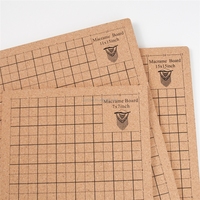 Planche en liège pour macramé, grille 16*16 pouces pour mesurer et créer des créations de macramé et de nœuds faits à la main