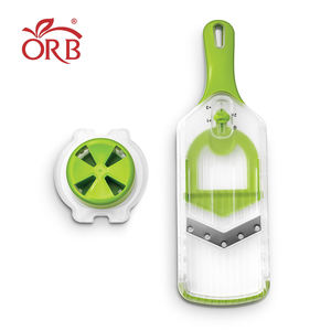 <span class=keywords><strong>Mandoline</strong></span> de cuisine manuelle <span class=keywords><strong>en</strong></span> plastique durable, lame <span class=keywords><strong>réglable</strong></span> <span class=keywords><strong>en</strong></span> forme de V, multifonction, pour une utilisation quotidienne, coupe-légumes - Product Image 4