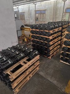 قطع غيار عالية الجودة لهيكل الحفار، بكرة المسار EX200 لقطع غيار حفارات كوماتسو، بكرة مسار مصنوعة في كوانزو - Product Image 4