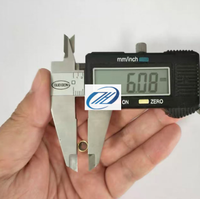 Micro-filtre universel en maille de fil métallique tissé en acier inoxydable avec bordure en laiton de 6,08 mm pour panier de filtre d'injecteur de carburant