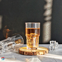 Verre à bière et à vin incassable en plastique PC de 310 ml, design européen, compatible lave-vaisselle, empilable, vente en gros
