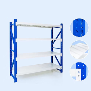 Flexible Height Standard Warehouse Shelf Sturdy Metal Easy Install for Factory Plant Supermarket Wholesale Stock - Product Image 3