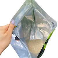 Pochette en plastique d'emballage plat alimentaire recyclable fabricant personnalisé poudre de protéine de lactosérum sac en poudre de protéine de qualité alimentaire avec fermeture éclair