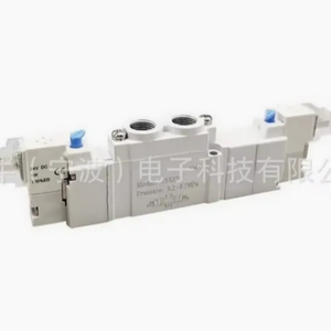 Válvulas Solenoides de Control Direccional Neumáticas de 5/2, 5/3, 4/2, 3/2, 12V, <span class=keywords><strong>24V</strong></span> DC, 110V, 220V AC, Válvula Solenoide de Doble Control Eléctrico - Product Image 1