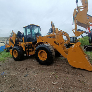 Cargadora de ruedas mediana Cat 966H usada, pocas horas de uso, original de Japón, modelo clásico de alta resistencia, eficiente para canteras y construcción. - Product Image 6