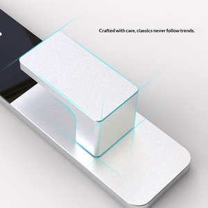 Serrure de contrôle d'accès intelligente pour chambre d'hôtel avec poignée pivotante, compatible OEM, anti-rouille, anti-vol, à carte RFID pour les clients d'hôtel - Product Image 5