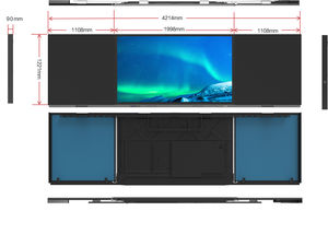 Pizarra Interactiva Electrónica de 75 86 Pulgadas, Pizarra Digital LED 4K Inteligente Nano para Escuela - Product Image 4