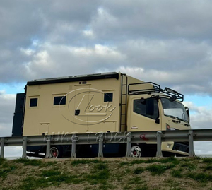 Caravane tout-terrain en aluminium renforcé, anti-choc, équipée pour les expéditions, camping-car entièrement équipé pour le camping en plein air - Product Image 3