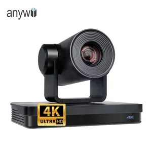 Anywii televisione broadcast studio equipment ndi 4k 25x ptz videocamera ndi ptz camera 4k