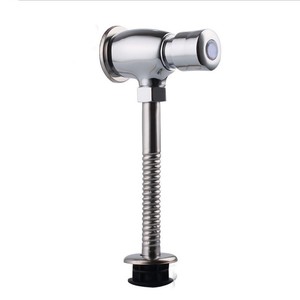 Válvula de descarga manual Crane Crown para urinario, montada en pared, de cobre, con botón pulsador, de bajo consumo de agua - Product Image 5