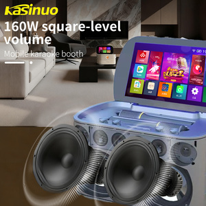 2025 New Product <strong>Karaoke</strong> <strong>Machine</strong> Dual 4'' Woofer 60W <strong>Portable</strong> Speaker W/11.6 Inch IPS Display Screen - Product Image 6