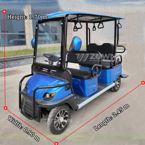Voiturette de golf personnalisée haute performance, véhicule tout-terrain de loisirs, prix compétitifs, voiturette de golf 6 places - Product Image 2