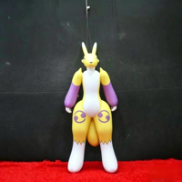 Modèle gonflable personnalisé Renamon en PVC, renard jaune de dessin animé, jouet gonflable fille renard jaune, durable pour les fêtes, les événements et la décoration des fans