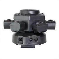 Projecteur professionnel à 6 bras Bee Eye Moving Head Light RGBW LED Laser Strobe DMX512 pour discothèque, DJ, fête, scène, spectacle