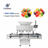 Machine de comptage de bonbons automatique à grande vitesse Finalwe pour bonbons gélifiés et bonbons durs multi-voies
