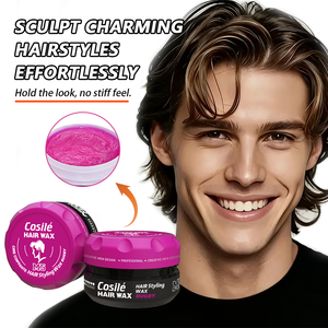 Cera para el Cabello Orgánica Texturizante de Fijación Fuerte a Base de Agua 100ml Unisex Nuevo Diseño Productos de Cera para el Cabello OEM para Peinado - Product Image 3