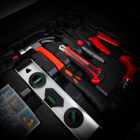 Vente en gros de 1500 pièces de boîtes à outils en aluminium portables avec roulettes, trousse à outils professionnelle pour la réparation de voitures et de garages, OEM/ODM