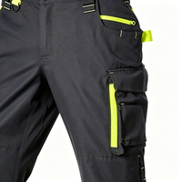Vêtements de travail haute visibilité, logo personnalisé, vêtements de sécurité réfléchissants, uniformes, vêtements de travail cargo, pantalons pour hommes