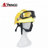 Casque demi-casque de pompier EN443 397 Équipement de pompier Casque de sauvetage anti-incendie