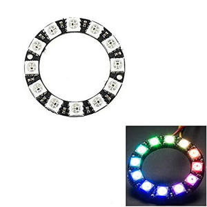 Anillo LED RGB OKY3213-1 WS2812 de 37 Bits, LED RGB WS2812 5050 - Product Image 4