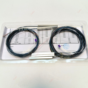 10ชิ้น1X2 1x4 1x8 1x16ตัวแยกไฟเบอร์ออปติกเปลือยสีไม่มีสายเคเบิล250um ตัวแยกสายใยแก้วนำแสงขนาดเล็ก - Product Image 4