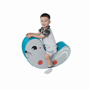 Balançoire classique en mousse haute densité pour enfants, balançoire à <span class=keywords><strong>bascule</strong></span> pour aire de jeux intérieure et extérieure, balançoire en mousse souple pour enfants, jeu souple - Product Image 2