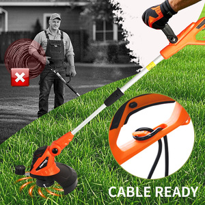 Vertak 450W có dây cỏ ăn cỏ cắt điện dòng cỏ Tông đơ cho kính thiên văn xử lý tự động thức ăn điện chuỗi tông đơ - Product Image 4