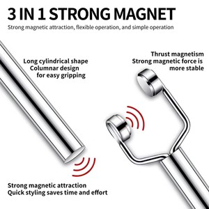 NOUVEAU Bâton solide en forme de Y pour ongles Oeil de chat Double tête UV Gel Polish Nail Art Tool Effect Manicure Magnet Stick Manicure Tools - Product Image 6