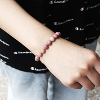 Offre Spéciale fait à la main perlé pierres précieuses Piercing Bracelet pierre naturelle pierre de soleil bijoux pour hommes mode
