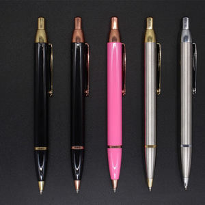 Bolígrafo de Metal Rosa con Logotipo Personalizado, Recarga Parker y Tinta Azul/Negra para Chicas, Ancho de Escritura de 1.0 mm, Regalo Promocional de Oficina - Product Image 2