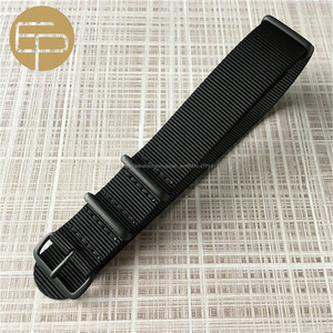 OEM 로고 다양한 색상 프로모션 특별 디자인 16 18 20 22 24 <span class=keywords><strong>26mm</strong></span> <span class=keywords><strong>nato</strong></span> 관형 직물 나일론 시계 스트랩 - Product Image 1