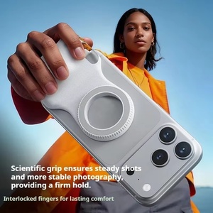 2026 New Magnetic <strong>Camera</strong> <strong>Grip</strong> with Remote Shutter Remote Control Handle Universal for iPhone Androids Phones - Product Image 2