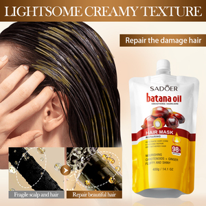 SADOER Platthana Masque capillaire apaisant et nourrissant en profondeur pour améliorer la qualité des cheveux et les protéger - Product Image 5