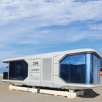 Volferda Zhentai, hôtel en plein air, mini-maison de camping, concept de vie dans une maison futuriste, maisons conteneurs, maison de luxe de 20 pieds