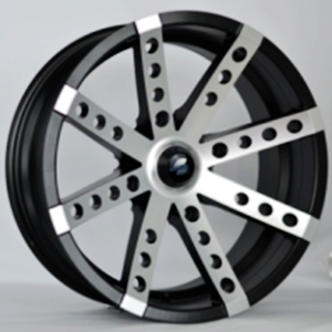 Jantes en aluminium pour <span class=keywords><strong>remorque</strong></span> de camion de <span class=keywords><strong>13</strong></span>, 14, 15 et 16 <span class=keywords><strong>pouces</strong></span>, assemblées avec pneus en caoutchouc sans chambre à air pour remorques - Product Image 2