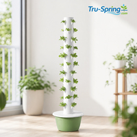 Système de culture hydroponique automatique à 11 étages Tru-Spring TSP-L 11, agriculture verticale, irrigation, anti-UV, jardin domestique