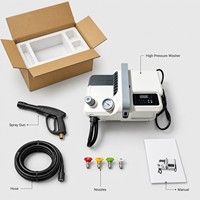 Nouvelle nettoyeuse haute pression portable DIKE DK12.15 1800W 120Bar 6.5L/min certifiée CE en acier inoxydable OEM ODM pour le nettoyage automobile