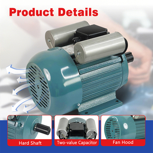 Motore Asincrono Monofase 1.1Kw 220V, Frequenza Nominale 50Hz, Condensatore a Doppia Valorezza - Product Image 4