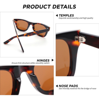 Lunettes de soleil de luxe personnalisables en gros, inspirées des créateurs, nouvelle collection, monture en acétate, verres CR39, logo personnalisé, OEM