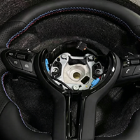Volant en cuir M Sport Style pour BMW 1M M2 M3 M4 M5 M6 X5M X6M F30 F32 F10 F20 F35 F22 F18 F07 F01 F02 E90 E92 E46