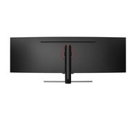 De alta calidad de super ancho 49 pulgadas 4K 144Hz curva led gaming monitor vesa agujeros
