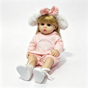 Customized Reborn Unisex Baby <b>Doll</b> Lifelike Realistic Toddler <b>Doll</b> Spandex Material PP Cotton Filling 31-50cm Kids Pretend <b>Play</b> - Product Image 2